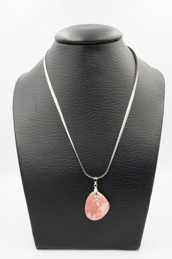 Pendentif en Rhodochrosite