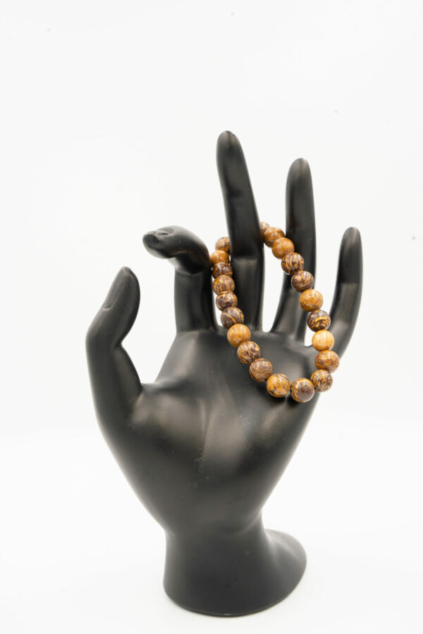 Bracelet en Jaspe Peau de Serpent