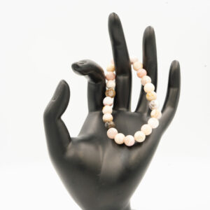 Bracelet en Opale rose des Andes