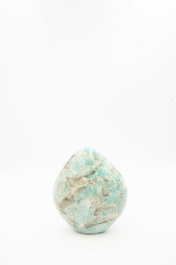 Amazonite avec Quartz fumé