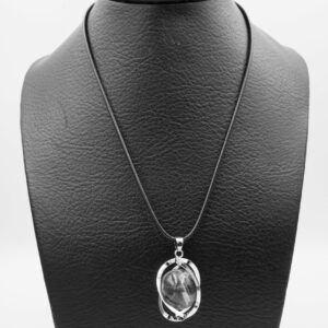 Pendentif spiral en Améthyste