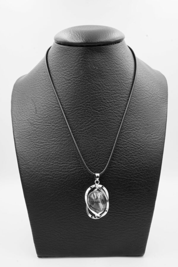 Pendentif spiral en Améthyste