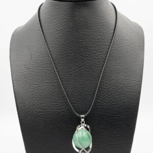Pendentif spiral en Aventurine