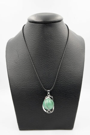 Pendentif spirale Aventurine