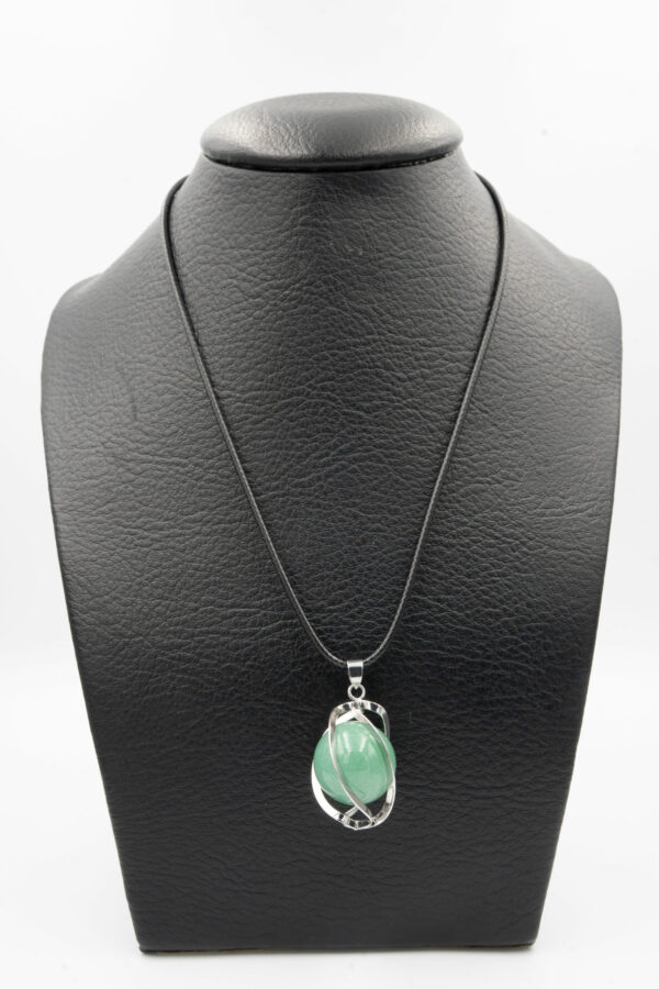 Pendentif spiral en Aventurine